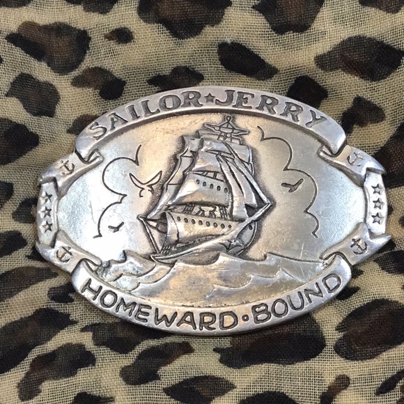 Sailor Jerry Other - Sailor Jerry Homeward Bound Belt Buckle